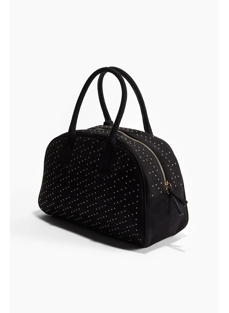 H&M Studded bowling bag