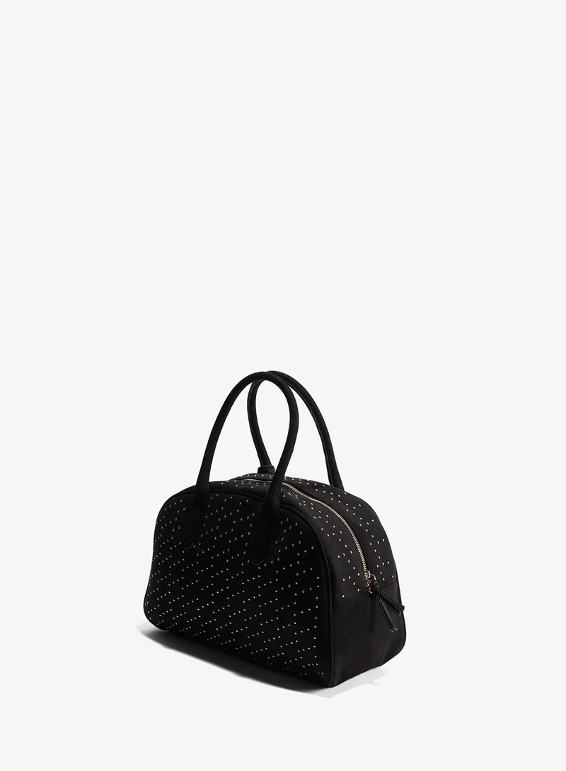 H&M Studded bowling bag