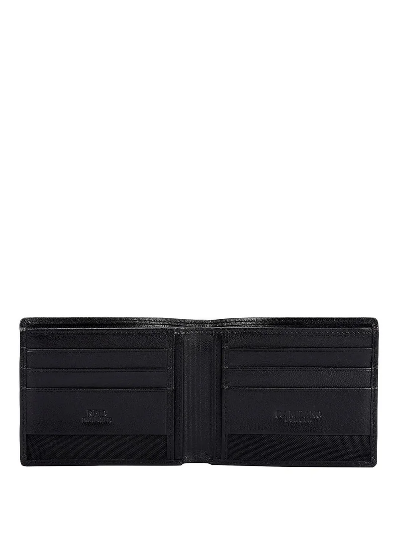 Da Milano Genuine Leather Black Mens Wallet