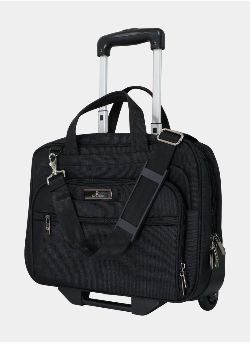 pierre cardin - laptop rolling bag for office and business travel 15.5 Inch - Image 1