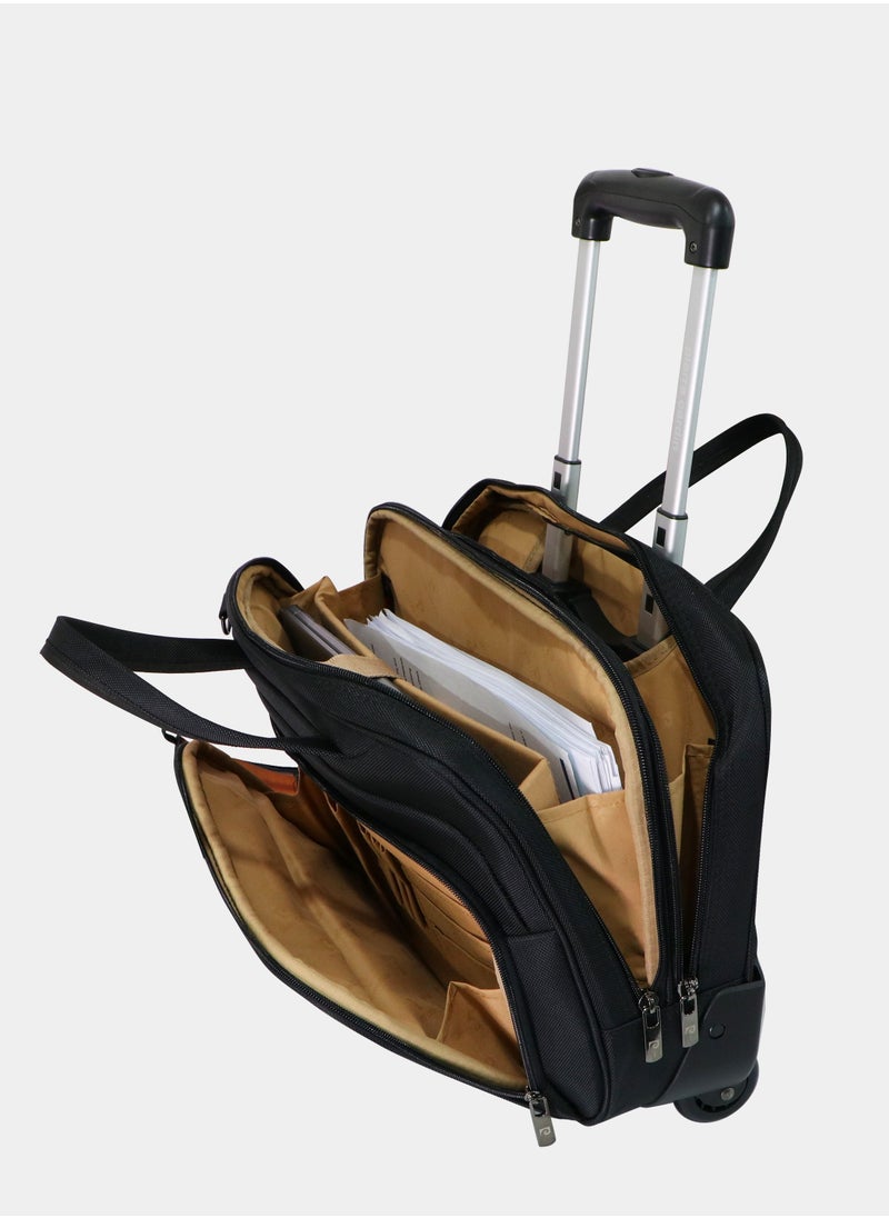 pierre cardin - laptop rolling bag for office and business travel 15.5 Inch - Image 1