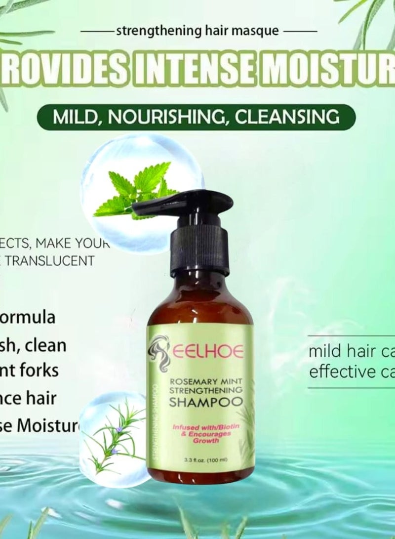 EELHOE Rosemary and Mint Fortifying Shampoo 100 ml - Image 4