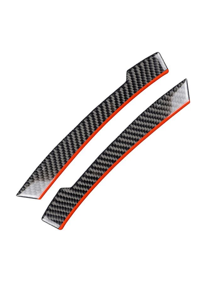 NIBEMINENT 2-Piece Protective Car Mirror Sticker For Mercedes