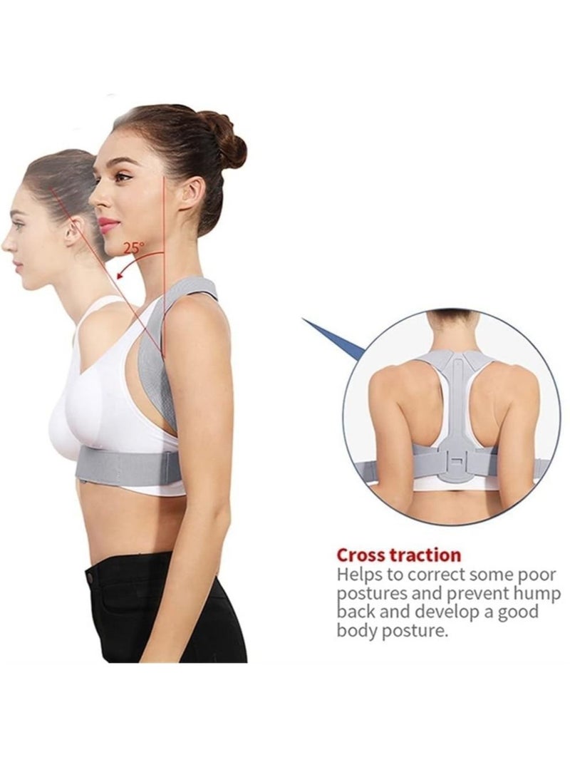 بيوينتي المؤنث الموقف مصحح قابل للتعديل مع انخفاض آلام الظهر دعم الظهر لتصحيح الموقف - Image 2