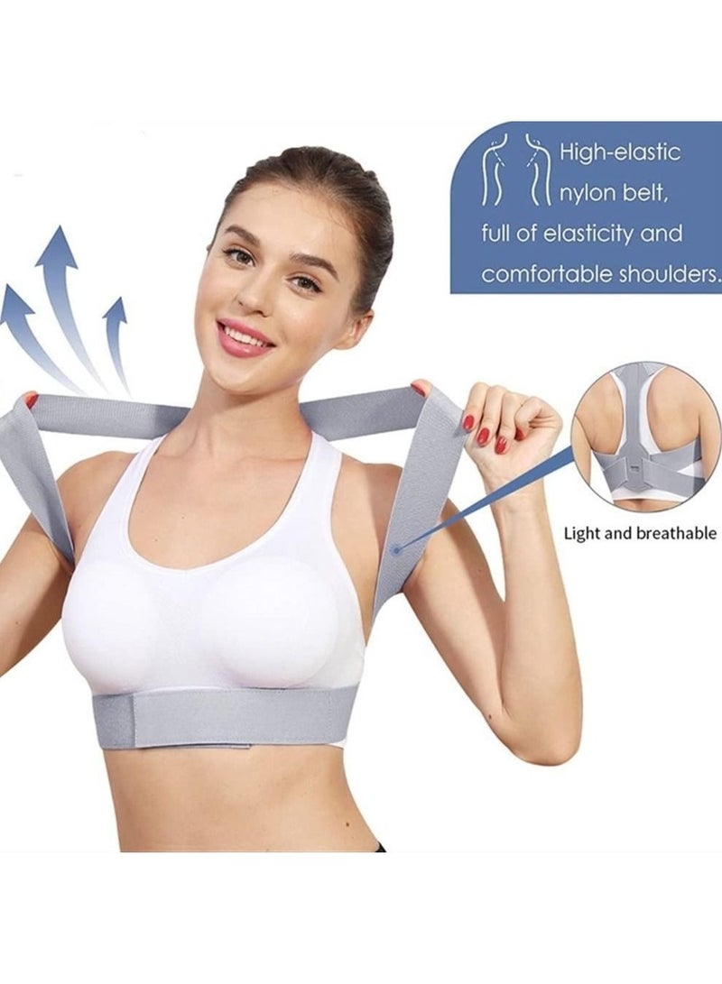 بيوينتي المؤنث الموقف مصحح قابل للتعديل مع انخفاض آلام الظهر دعم الظهر لتصحيح الموقف - Image 5