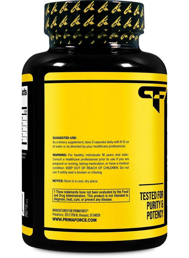 Primaforce Nitric Oxide Booster (2,250mg, 120 Capsules) - 40 Servings of Our Nitric Oxide Boosting Blend for Pre-Workout and Post-Workout