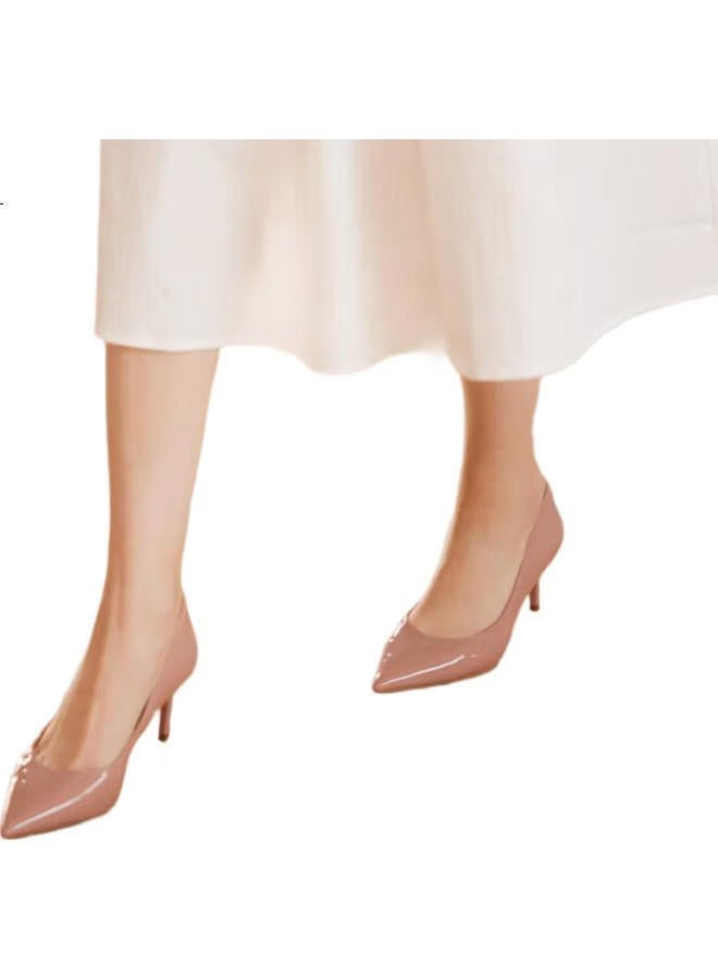 73Hours Liu Yifei Rose Story Same Style Women'S Shoes Brittany Spring New Commuter Fine High Heels Shallow Mouth Single Shoes Women - Image 2
