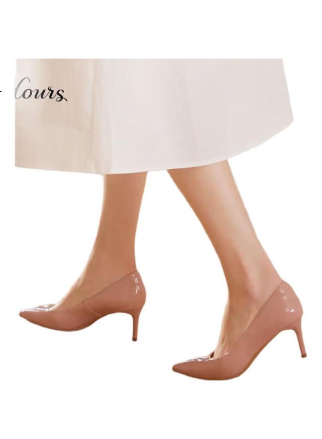 73Hours Liu Yifei Rose Story Same Style Women'S Shoes Brittany Spring New Commuter Fine High Heels Shallow Mouth Single Shoes Women - Image 3