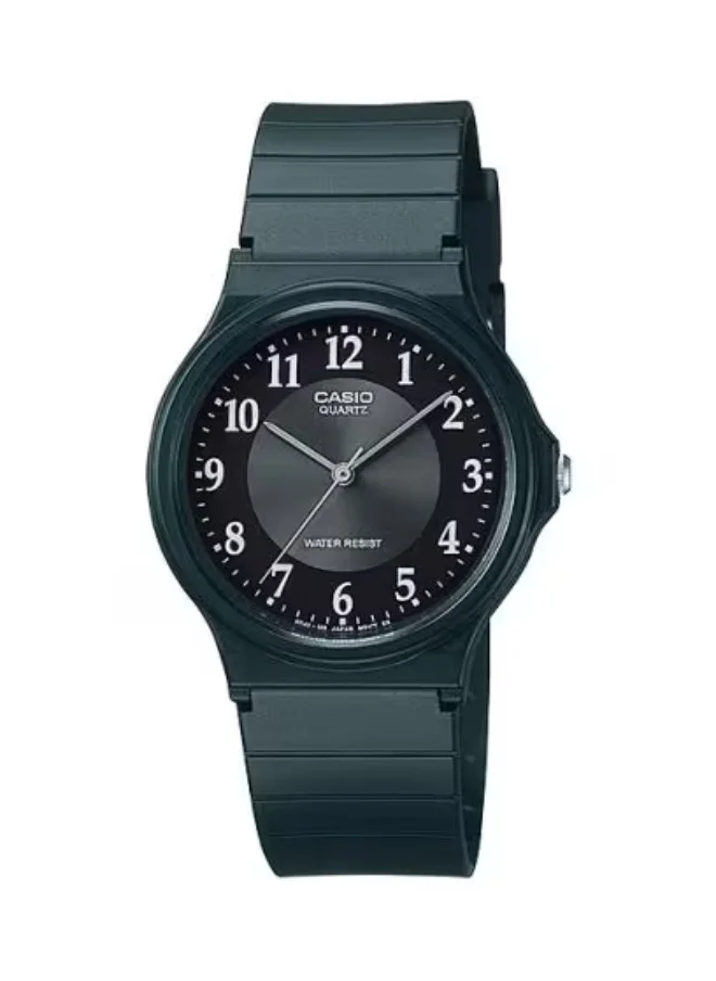 CASIO Unisex Resin Analog Watch MQ-24-1B3 - 34.9 mm
