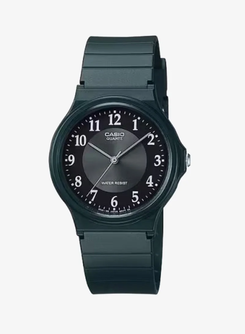 Casio Unisex Resin Analog Watch MQ-24-1B3 - 34.9 mm