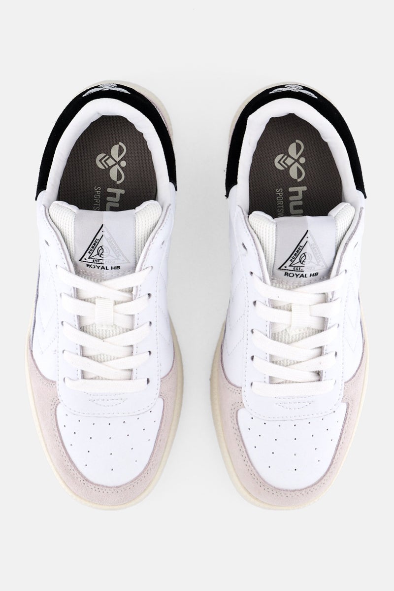 Hummel Men Royal Hb Lace Up Outdoor Shoes, White - Image 3