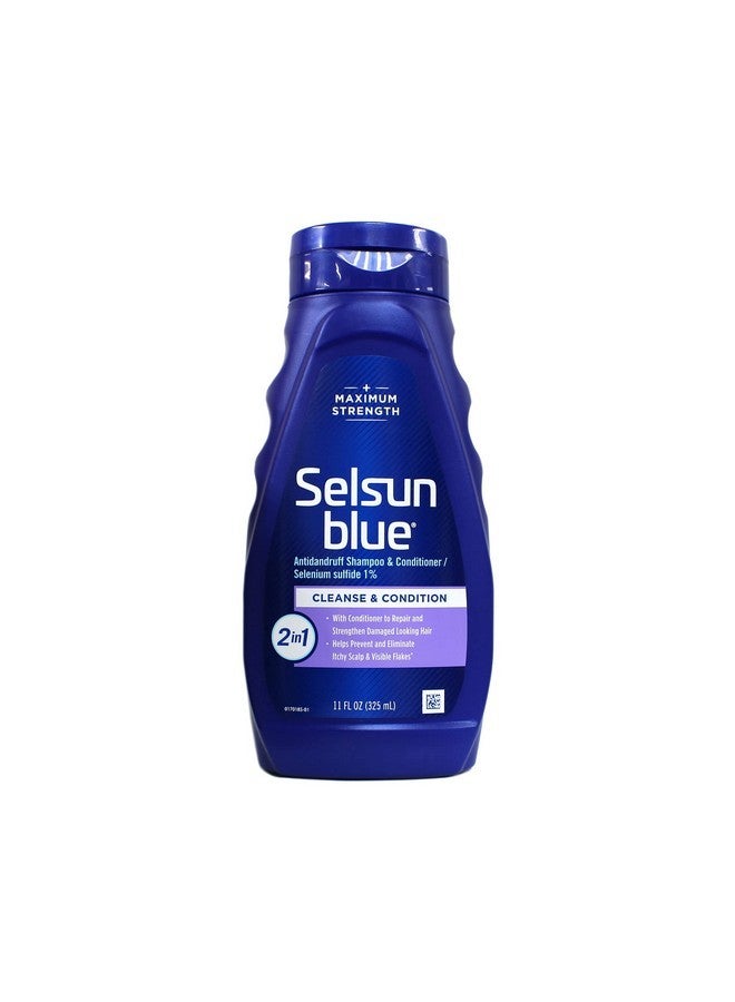 Selsun Blue Shampoo Naturals Dandruff 2-In-1 Strength 11 Ounce (325ml) (2 Pack) - Image 2