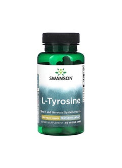 L-Tyrosine, 500 mg, 60 Veggie Caps