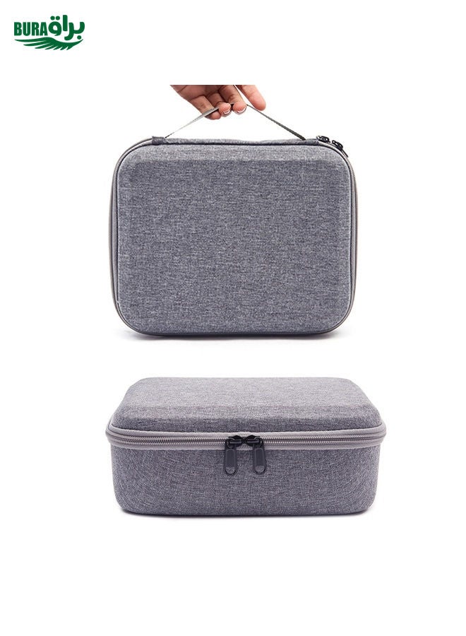 BURAQ For DJI Mini 2 SE Grey Shockproof Carrying Hard Case Drone Storage Bag, Size: 24 x 19 x 9cm (Black) - Image 2
