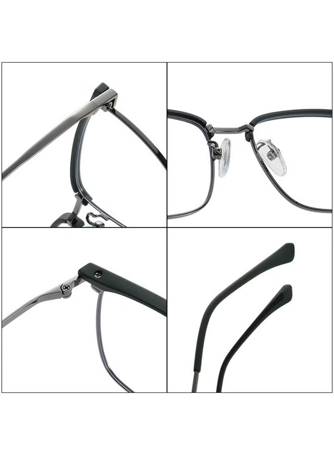 Ba Love Blue Light Blocking Glasses Blue Light Filter Computer Reading Gaming TV Phones Browline Eyeglasses Fashion Anti Glare/UV 400/Eye Strain Eyestrain Headache Eyewear for Men Women, Black - Image 4