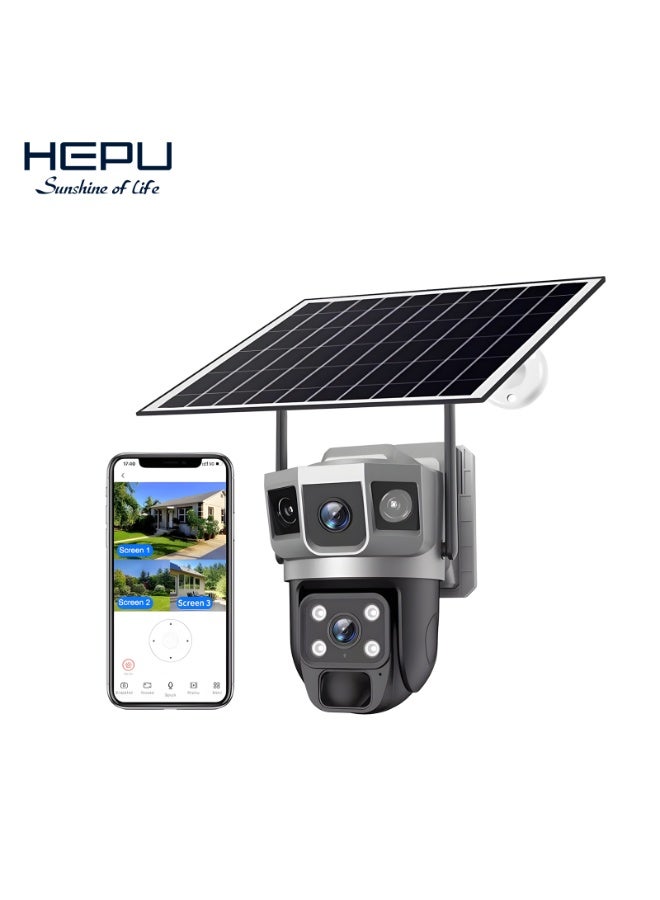 HEPU Wireless Camera with Solar Panel HP-CM07 - Image 2