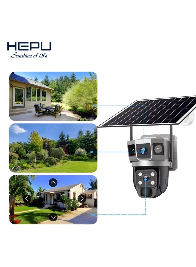 HEPU Wireless Camera with Solar Panel HP-CM07 - Image 3