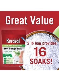 Kerasal Foot Therapy Soak, Foot Soak for Achy, Tired and Dry Feet, 2 lbs  - Image 3
