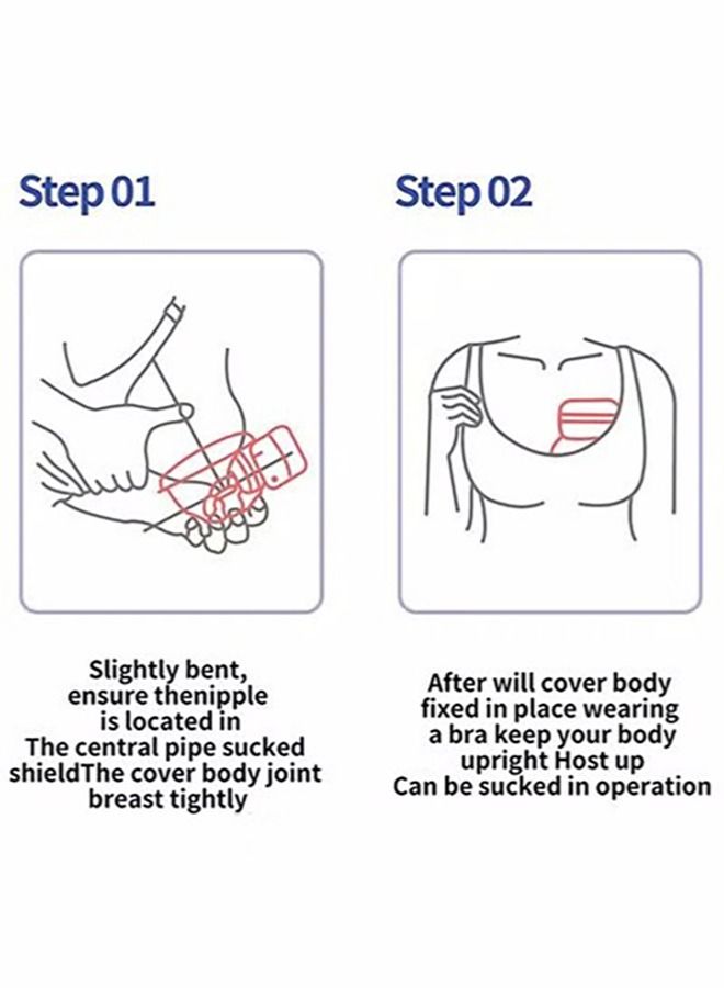 Gonice Breast Pump Electric,Wearable Breast Pump,Low Noise & Hands-Free Breast Pump,Portable Breast Pump with 3 Modes 9 Levels,Memory Function Rechargeable Single Milk Extractor with Massage Mode - Image 5