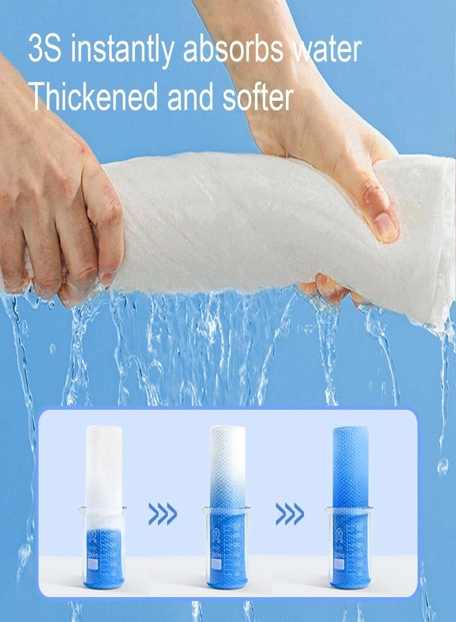 THMINS 20 Pack Disposable Bath Towels Extra Large, 70x140 cm Shower Towels,Large Disposable Towels for Body,20 Individual Packing for Travel Hotel,Softand Absorbent - Image 4