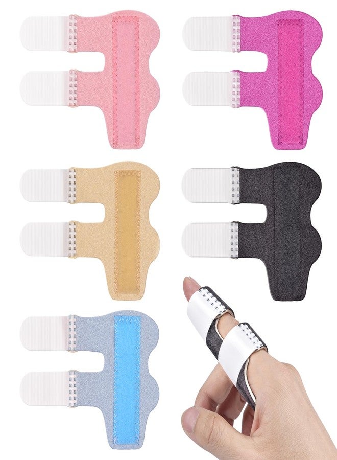 Sopito Finger Splint for Index, Middle, Ring Fingers Straightening, 5 Pack - Image 1