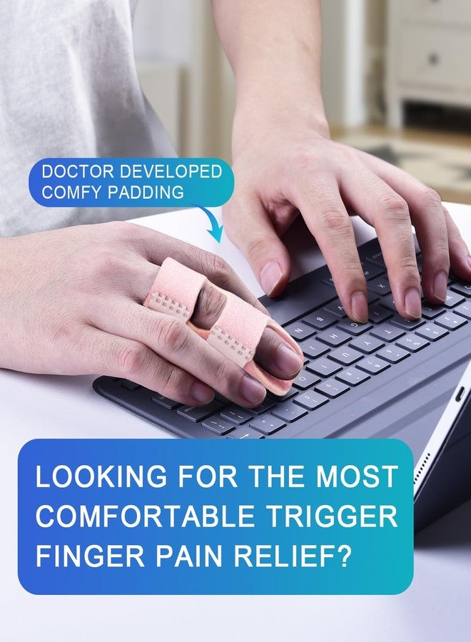Sopito Finger Splint for Index, Middle, Ring Fingers Straightening, 5 Pack - Image 5