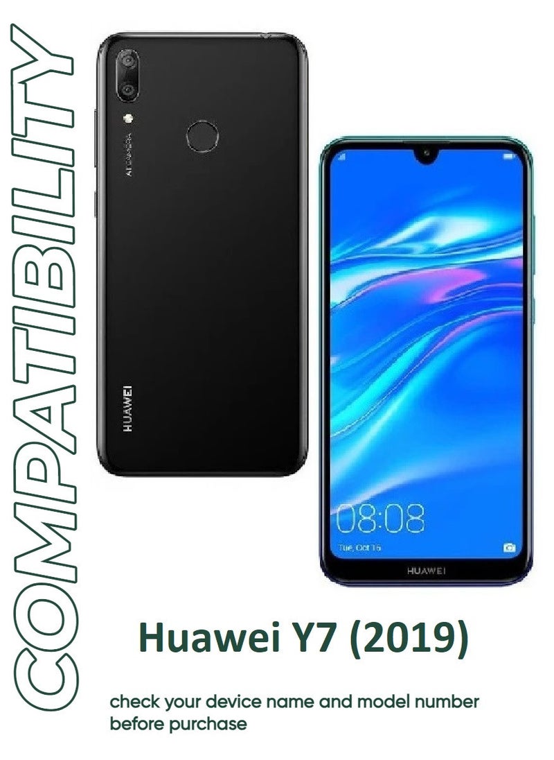 ACLIX 3 Pieces Antistatic ESD Dustproof Premium Quality High Definition Tempered Glass Screen Protector Designed For Huawei Y7 (2019) - Image 3