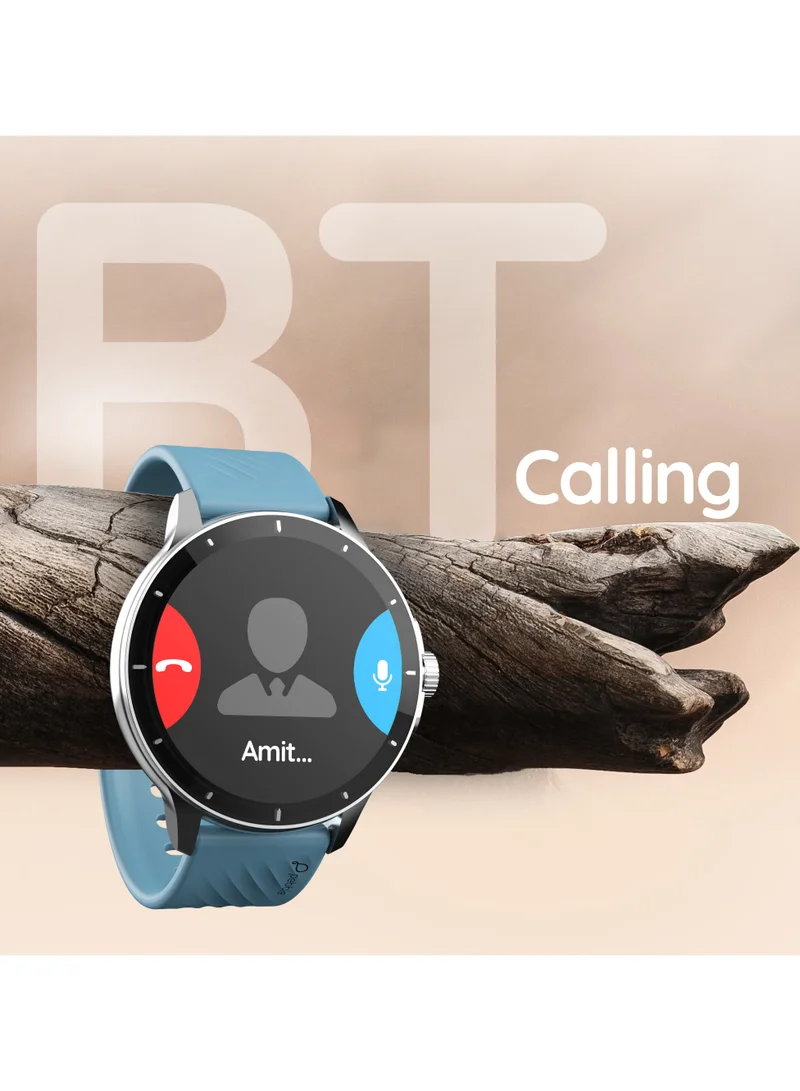 Pebble Polar 1.52" HD Display, Quick Notification, Blutooth Calling, SpO2 Monitoring, Heart Rate Monitoring, Sleep Monitoring, Multi Sports Modes, Multiple Watch Faces, AI Voice Assistant, Alarm & Notification, Smart Calendar, Smart Calculator