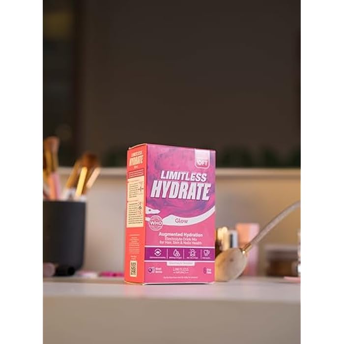 Limitless Hydrate Glow mix berries 6 stick pack - Image 3