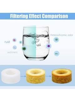 CMGTYYD CMGTYYD Faucet Water Filter Set,360° Rotating Sink Water Filter Faucet Bathroom Sink Filter with Extension Tube,Household Faucet Filter Tap Splash-Proof Faucet with Filter Elements for Home Kitchen  - Image 5