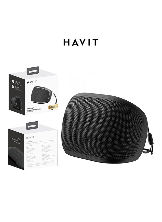 HAVIT Mini Bluetooth Speaker High Quality Subwoofer Rechargeable Portable Wireless Speaker Waterproof Loud Stereo Sound For Beach, Hiking, Camping - Image 2