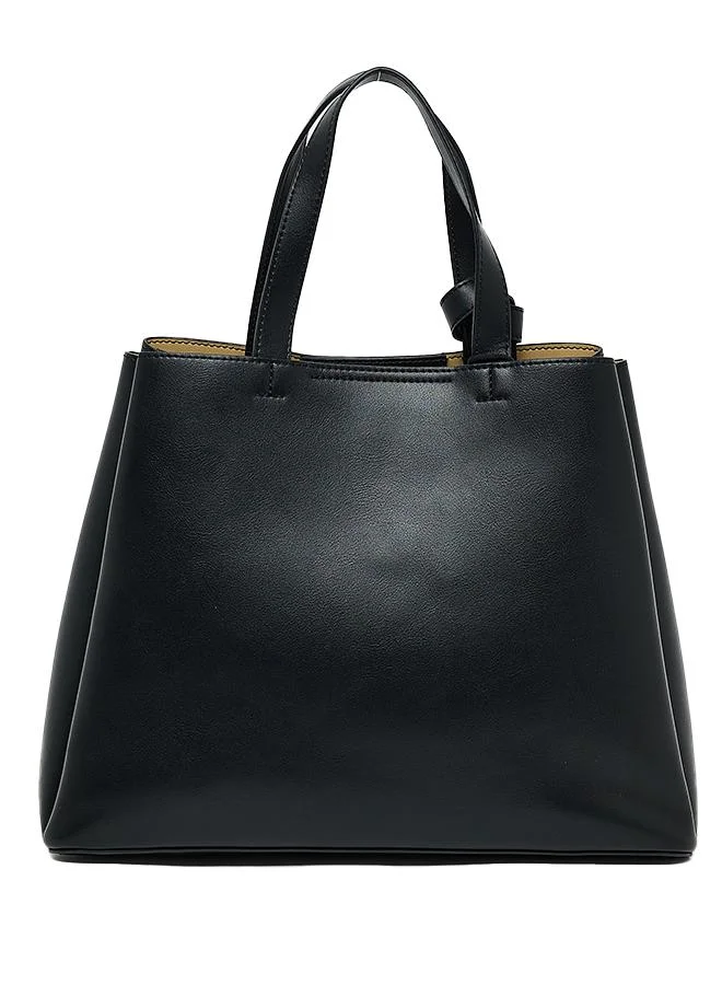 Steve Madden Women's Black Essential Tote Bag