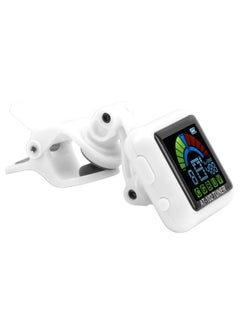 Thoraya Aroma Guitar Clipon Tuner USB Rechargeable Builtin Battery Violin Ukulele AT102(White )  - Image 4