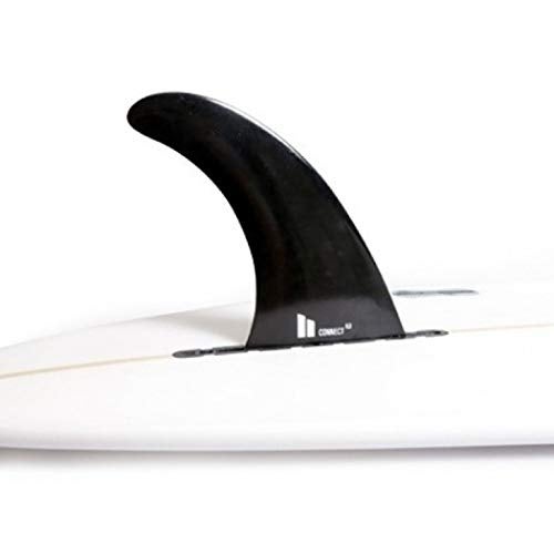FCS II Connect GF Longboard Fin – Beginner-Friendly Glass Flex Longboard Fin for Smooth Turns, Speed & Easy Control (Multiple Sizes) (Glass Flex, 8") - Image 3