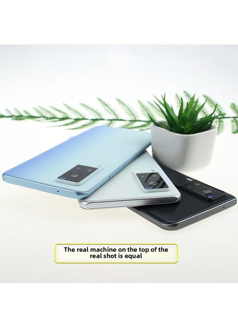 BA Gang Mobile Phone Model Suitable For VIVOX20x21 Mobile Phone Model X23 Simulation Black Toy Bright Screen Glass-Applicable Models:X21-white Black Screen [rear Fingerprint] + Shell