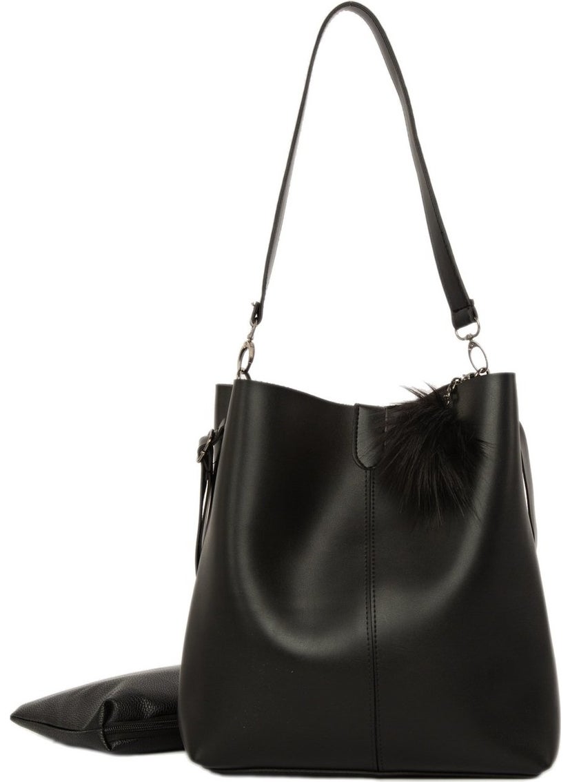 Bagmori Black Unit Magnet Snap Bag  - Image 1