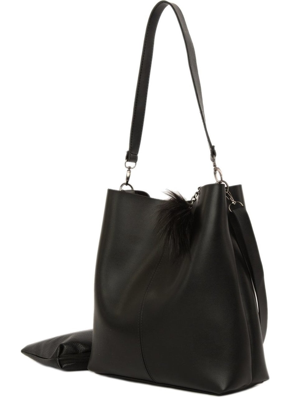 Bagmori Black Unit Magnet Snap Bag  - Image 2