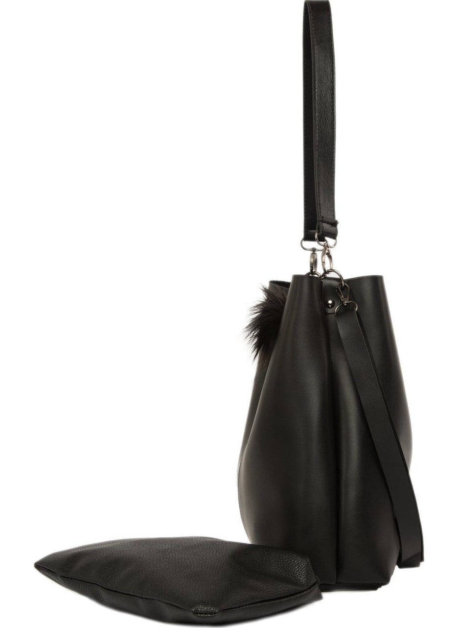 Bagmori Black Unit Magnet Snap Bag  - Image 3