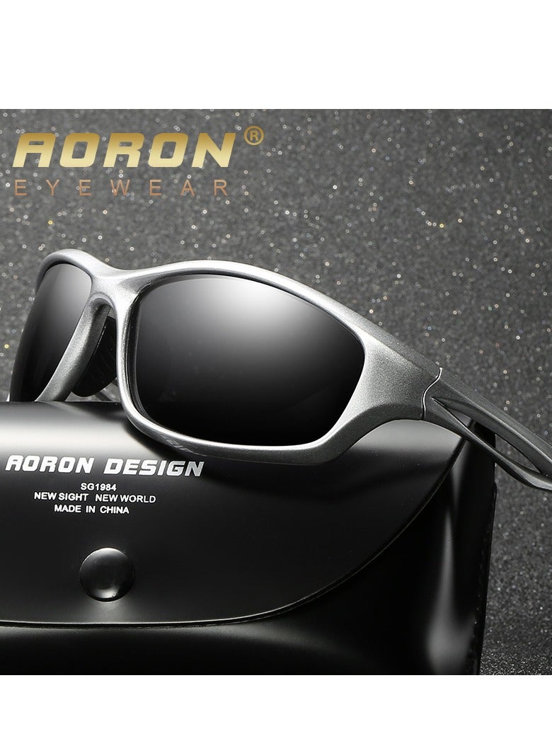 أورون Polarised Sports Sunglasses for Men Women Driving Sunglasses Cycling Running Fishing Goggles Unbreakable Frame - Image 3