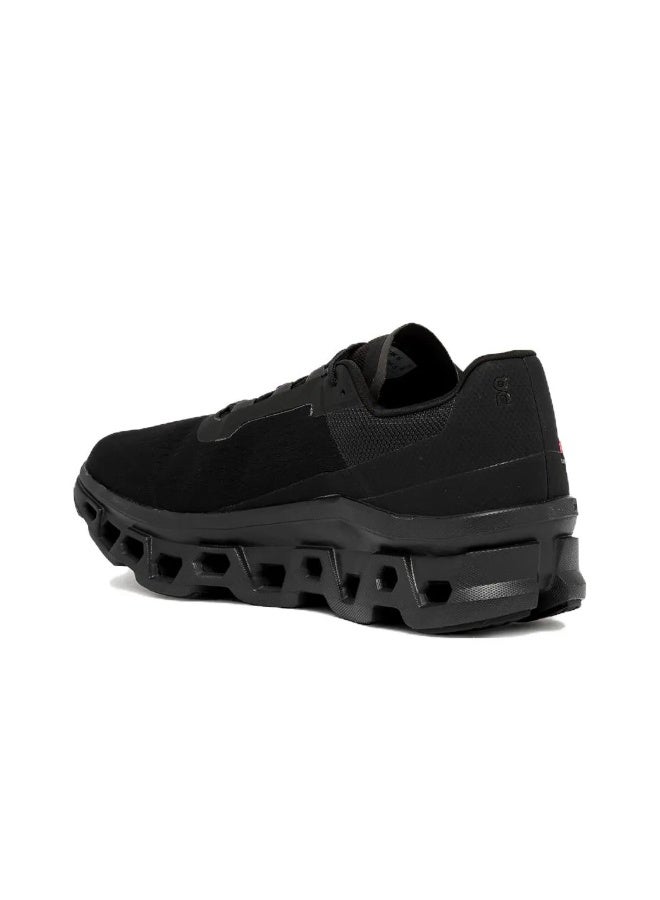 On Cloudmonster Trendy & Comfortable Sports Running Shoes, Fabric, Shock Absorption, Anti-Slip, Wear-Resistant, Breathable, High Resilience, Low-Top (Black) - Image 4
