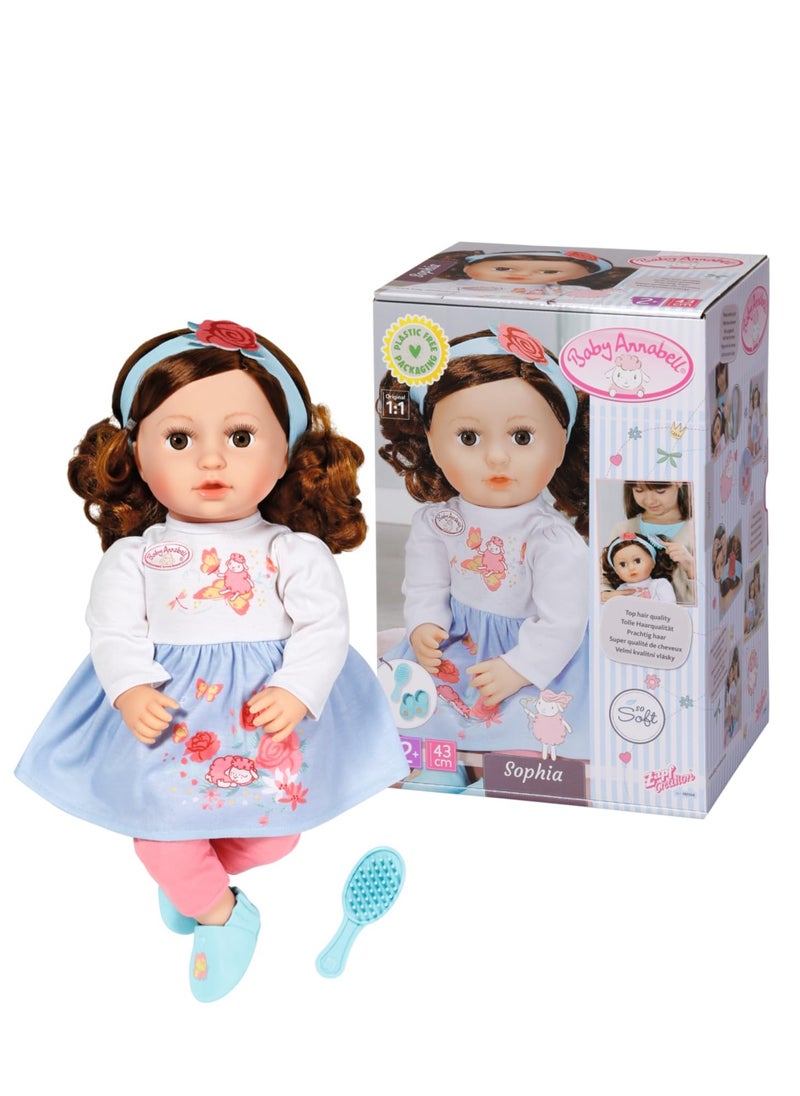 Baby Annabell Baby Annabell Doll Sophia Brunette 43cm 