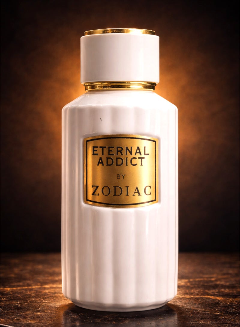 زودياك عطر زودياك إيترنال أديكت أو دو بيرفيوم 80 مل | عطر يدوم طويلاً للجنسين بنفحات الفانيليا والكاكاو والكراميل | عطر فاخر بنفحات حلوة مميزة - Image 4