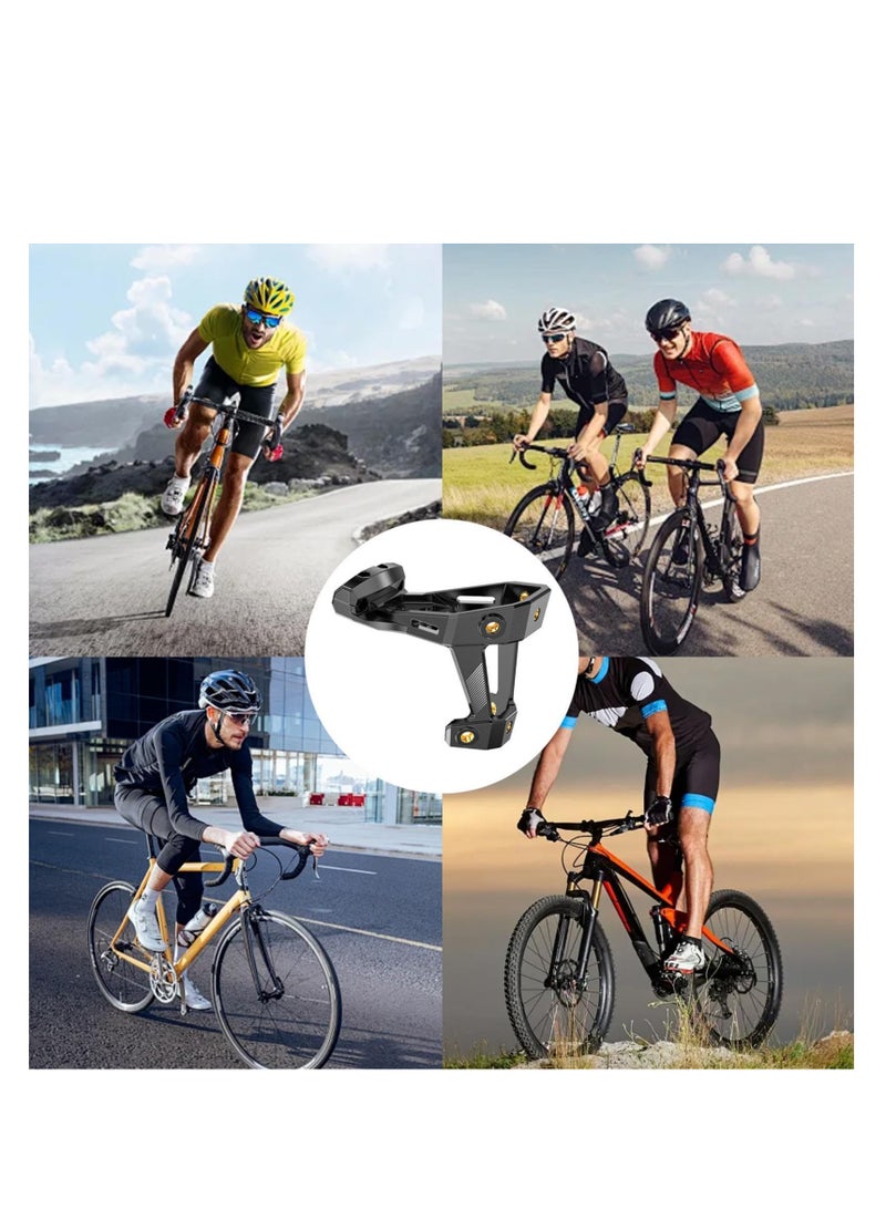 SOLARAE Bicycle Water Bottle Cage Holder, Behind Seat Water Bottle Cage Mount, Sports Bike Water Bottle Holder, Bike Water Bottle Cages, Under Saddle Bottle Holder for Travel and Daily Life - Image 5