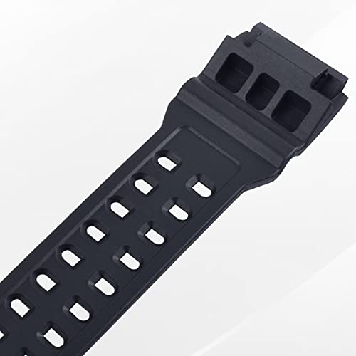 OliBoPo Natural Resin Replacement Watch Strap for Casio Mens G-Shock Master of G Mudmaster Twin Sensor Sports Watch GG-1000/GWG-100/GSG-100 (Camouflage Black) - Image 4
