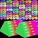 Oleitodh Glow Sticks Bulk Party Pack 60 Pcs Light Up Glasses Foam Glow Sticks Neon Accessories Glow in the Dark Party Supplies Set for Disco Wedding Birthday Concert Halloween Raves - Image 2