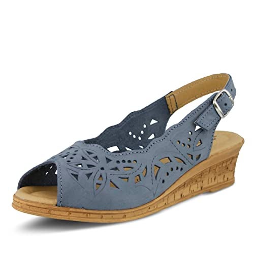 Spring Step Women's Orella Slingback Sandal,Blue,36 EU/5.5 - 6 M US - Image 1