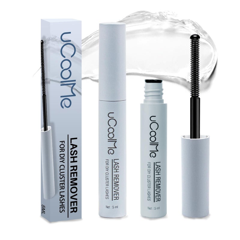 UCOOLME Lash Glue Remover uCoolMe for Lash Clusters Lash Bond Remover - Gentle Formula Eyelash Glue Remover for Sensitive Eyes(5ML,Clear) - Image 1