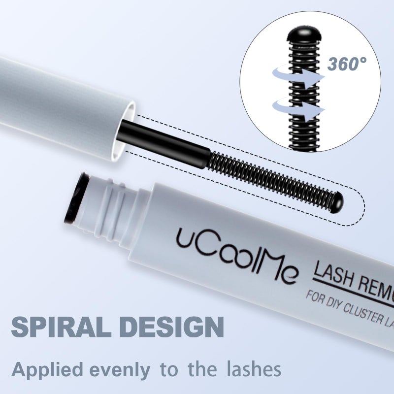 UCOOLME Lash Glue Remover uCoolMe for Lash Clusters Lash Bond Remover - Gentle Formula Eyelash Glue Remover for Sensitive Eyes(5ML,Clear) - Image 5