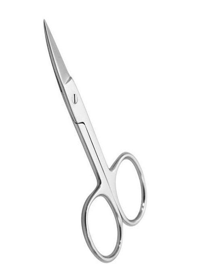 Myynti Stainless Steel Nail Scissor for Nails Eyebrow Nose Eyelash Cuticle Curved Manicure Pedicure Cosmetic Tools 1 PCS - Image 3