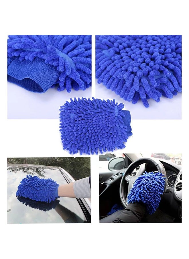 FPC 1 Piece Car Wash Washing Microfiber Chenille Mitt Auto Cleaning Glove Dust Washer  - Image 2